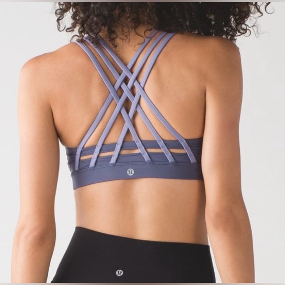 Lululemon Energy Bra Two-Toned Purple Size 4